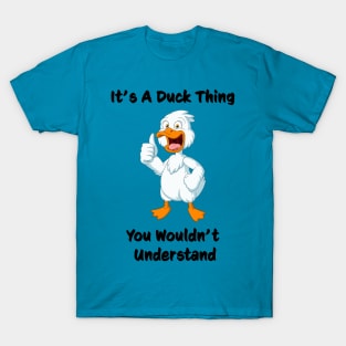 Duck Thing - Cool Duck Thumbs Up Unisex T-Shirt